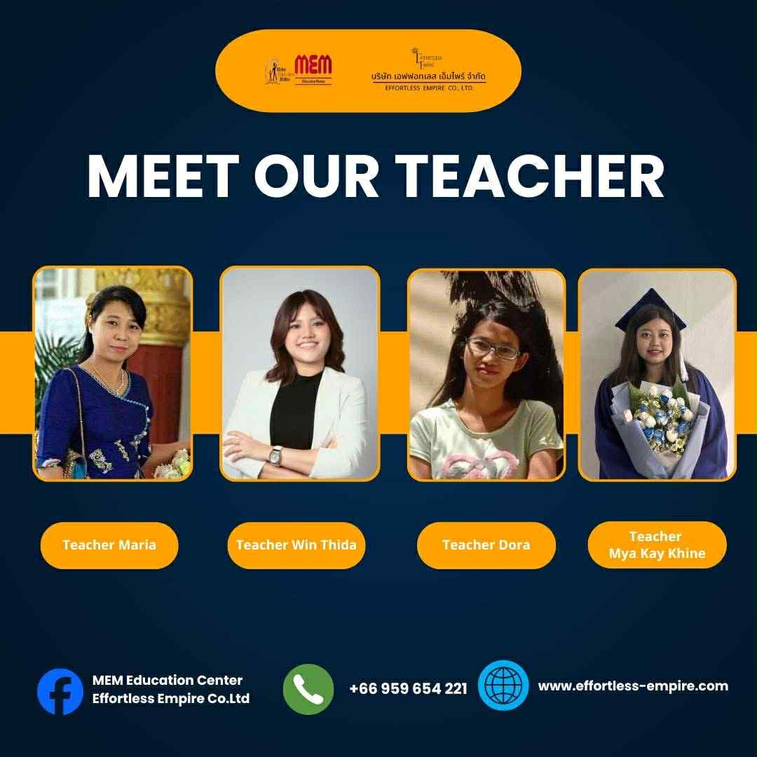 Meet our teacher collage